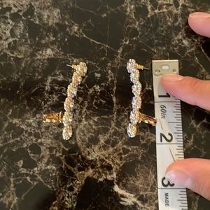 Forever 21 gold cuff/climber earring